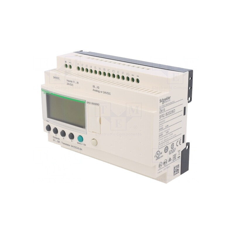 Releu Programabil Zelio Logic SR2B202BD 12IN 6IA 8OUT | Electronic-mag.ro | Componente Electronice