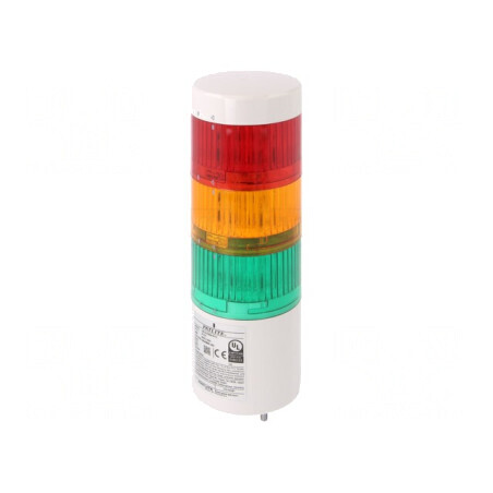 Coloană de semnalizare LED roşu/ambră/verde | Electronic-mag.ro | Componente Electronice