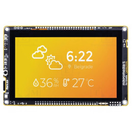 Ecran TFT 5" 800x480 LED cu Ethernet, I2C, WiFi, Capacitiv pentru Kinetis | Electronic-mag.ro | Componente Electronice