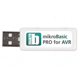 Compilator | Basic | Dongle License | AVR | cod USB,disc DVD | MIKROBASIC PRO FOR AVR (USB DONGLE LICEN