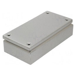 Carcasă universală oțel inoxidabil 150x300x80mm | Electronic-mag.ro | Componente Electronice