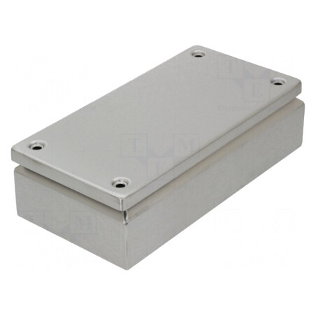 Carcasă universală oțel inoxidabil 150x300x80mm | Electronic-mag.ro | Componente Electronice