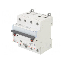 Întrerupător RCBO 20A 30mA 4 Poli 400VAC IP20 | Electronic-mag.ro | Componente Electronice