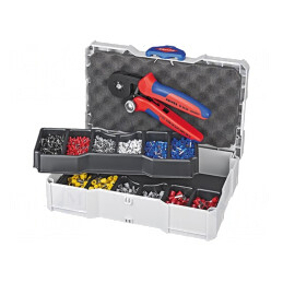 Kit pentru Crimparea Conectorilor și Terminalelor Valijoară | Electronic-mag.ro | Componente Electronice