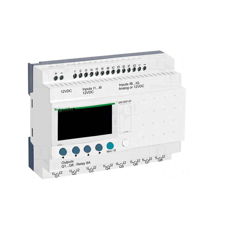 Releu programabil cu 12 intrări și 8 ieșiri | Electronic-mag.ro | Componente Electronice