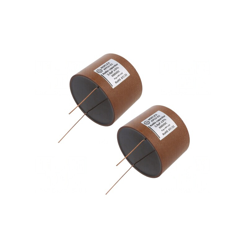 Condensator cupru-polipropilenă-hârtie 3,9uF 600VDC ±5% THT | Electronic-mag.ro | Componente Electronice
