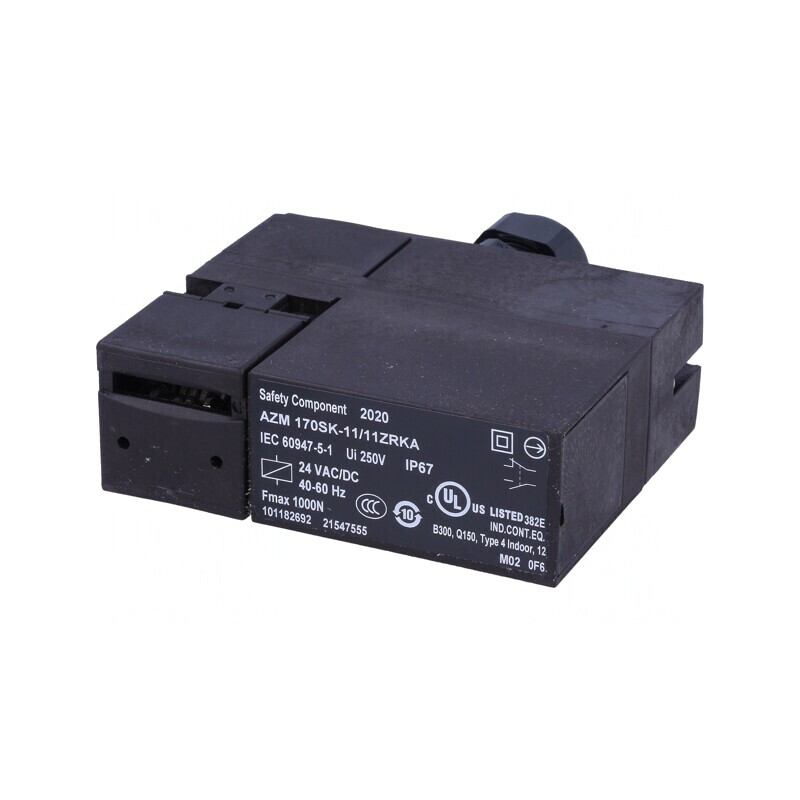 Întrerupător de siguranță cu blocare AZM 170 24V | Electronic-mag.ro | Componente Electronice