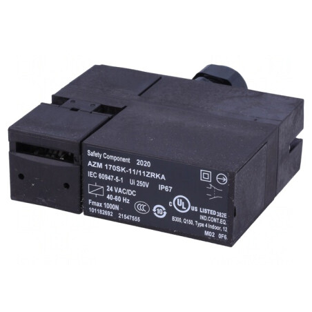 Întrerupător de siguranță cu blocare AZM 170 24V | Electronic-mag.ro | Componente Electronice