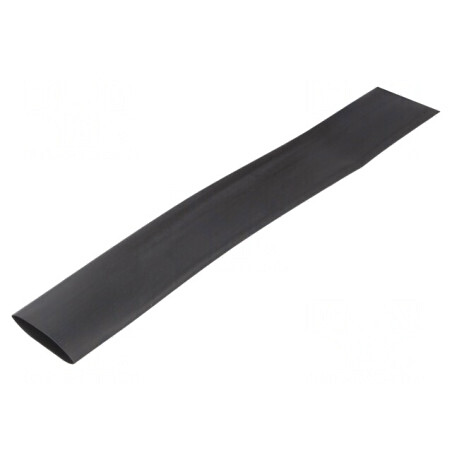 Manşon termocontractabil 25,4mm 50m negru | Electronic-mag.ro | Componente Electronice