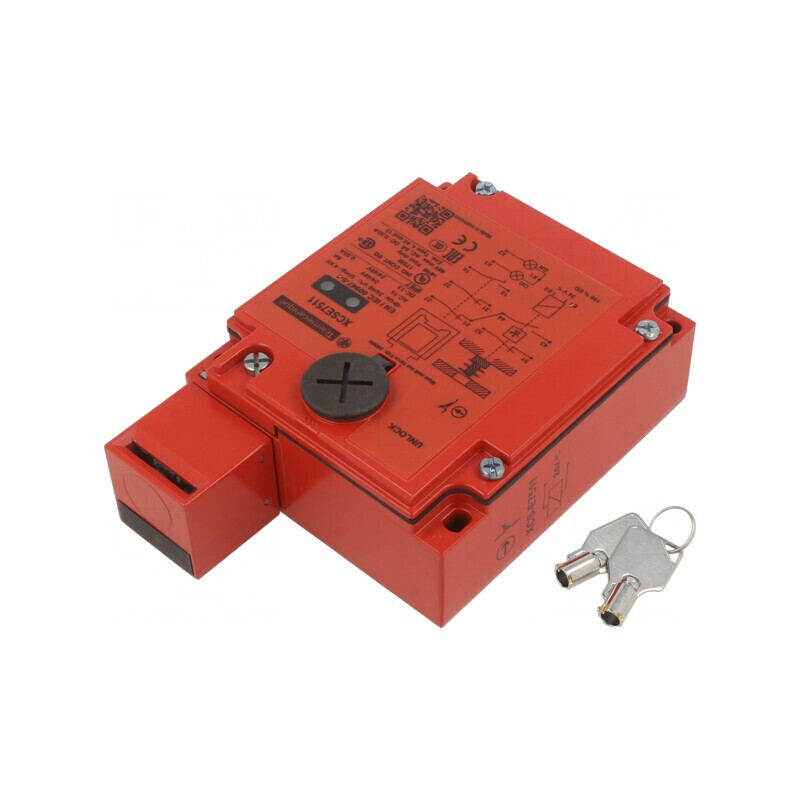 Întrerupător de Siguranță cu Blocare Metalică IP67 XCSE7511 | Electronic-mag.ro | Componente Electronice
