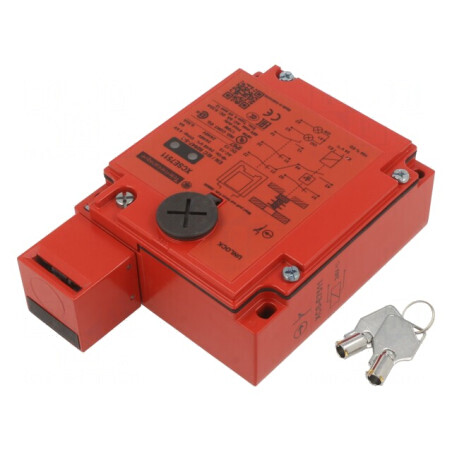 Întrerupător de Siguranță cu Blocare Metalică IP67 XCSE7511 | Electronic-mag.ro | Componente Electronice