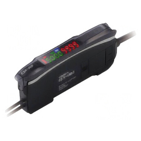 Amplificator Fibra Optica NPN IP50 cu Cablu 2m | Electronic-mag.ro | Componente Electronice