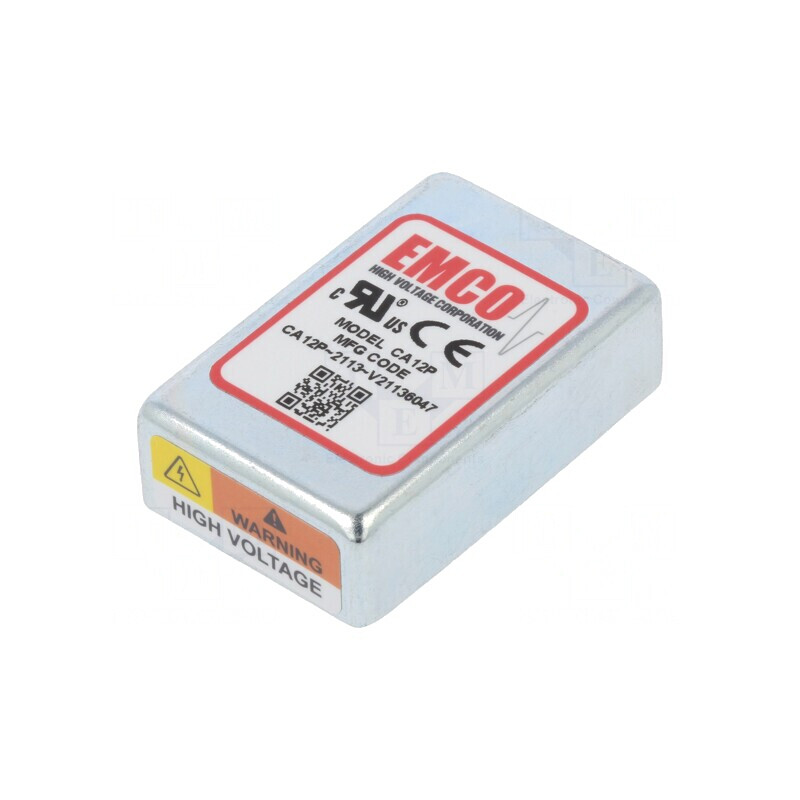 Convertor DC/DC 1W 12V la 0-1,25kVDC 0,8mA THT CA12P | Electronic-mag.ro | Componente Electronice