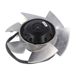 Ventilator: AC; axial; 230/400VAC; Ø170x64,5mm; cu bilă; IP44