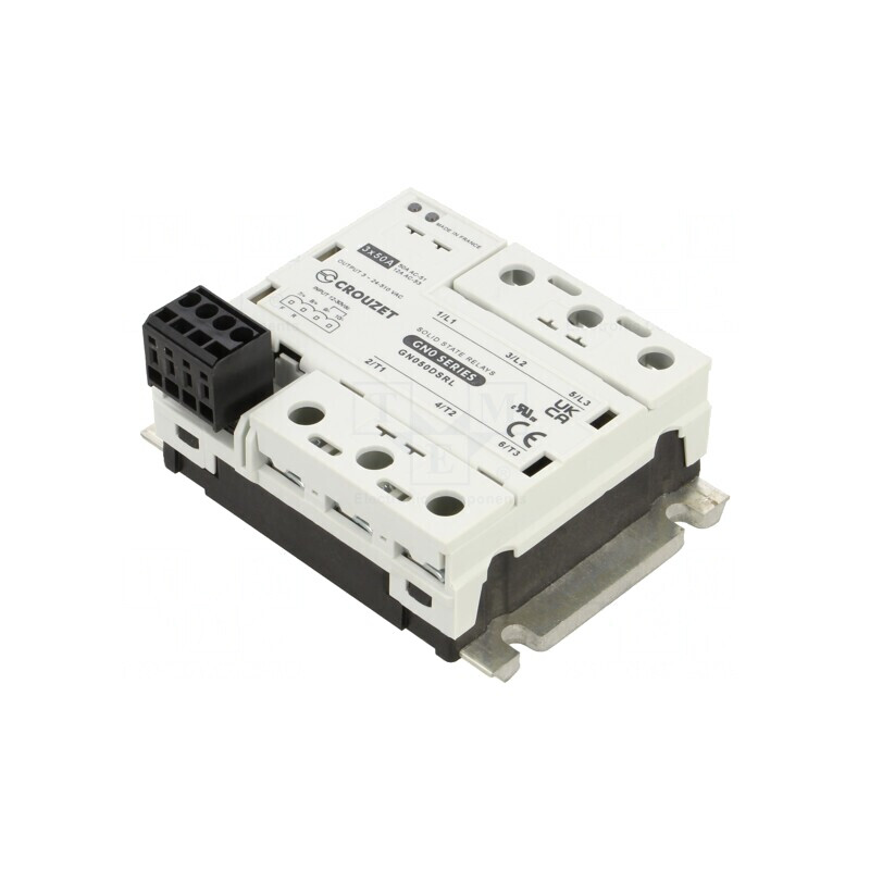 Releu Semiconductor 1-Fazat 50A 12-30VDC 24-510VAC | Electronic-mag.ro | Componente Electronice