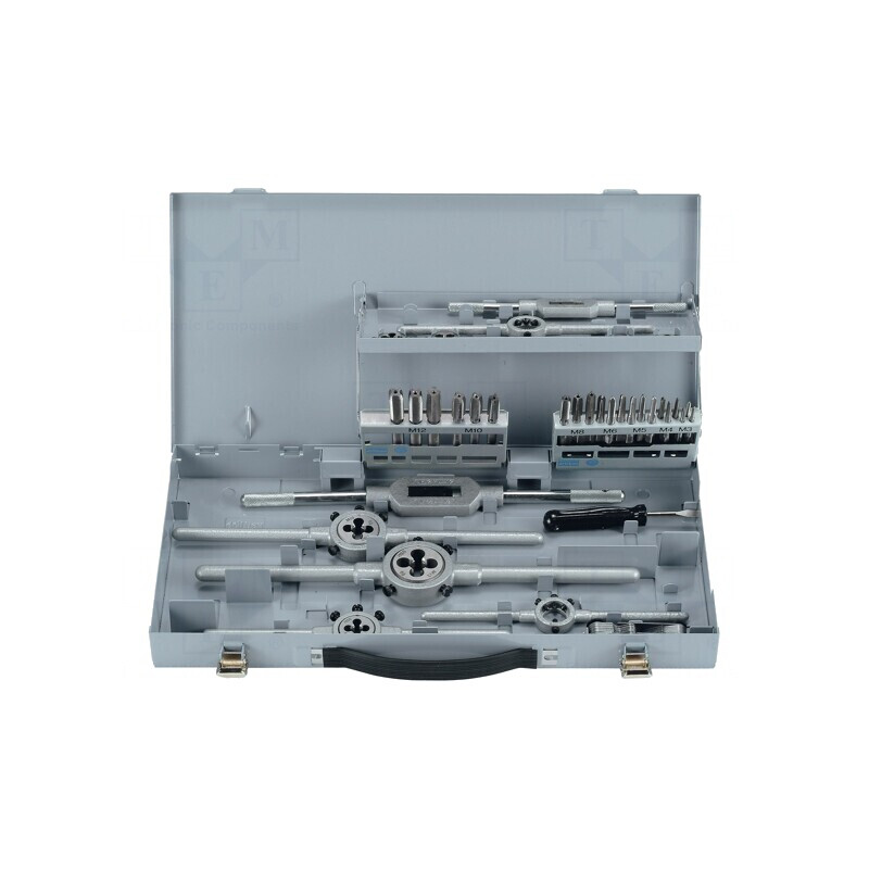 Kit Tarozi Filetare M3-M12 37 Bucăți | Electronic-mag.ro | Componente Electronice