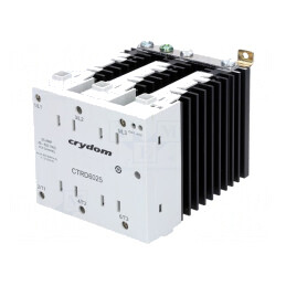 Releu Semiconductor 25A 3-Fazat 48-600VAC | Electronic-mag.ro | Componente Electronice