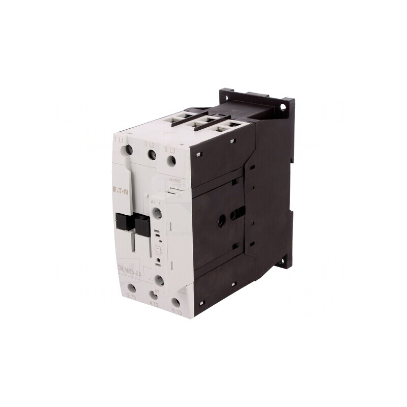 Contactor 3P 24VDC 65A șină DIN | Electronic-mag.ro | Componente Electronice