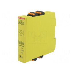 Releu de Siguranță SENTRY 24VDC pentru Șină DIN IP20 | Electronic-mag.ro | Componente Electronice