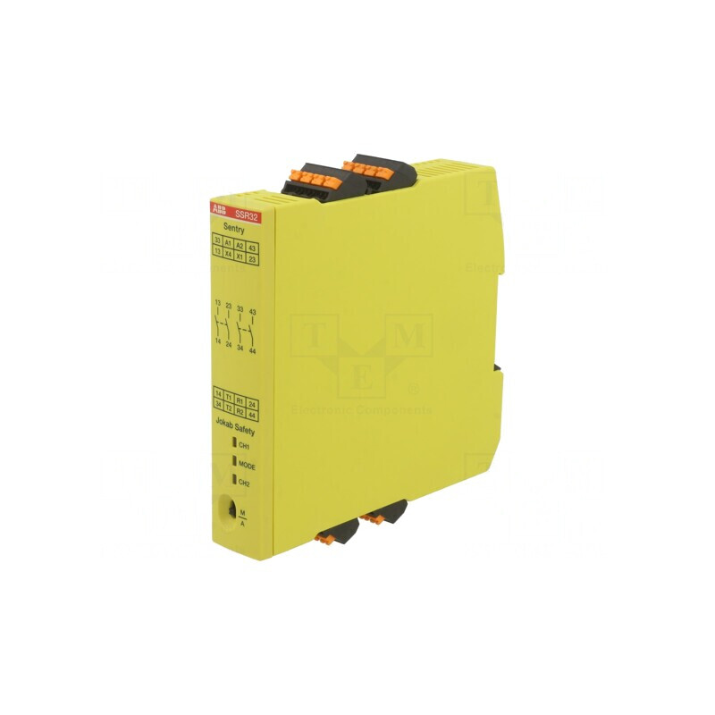 Releu de Siguranță SENTRY 24VDC pentru Șină DIN IP20 | Electronic-mag.ro | Componente Electronice