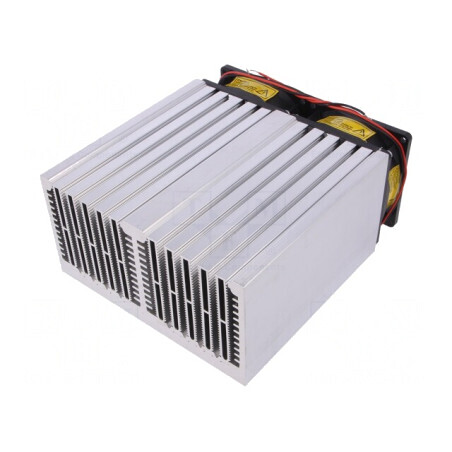 Radiator Aluminiu 150x160x83mm 24VDC | Electronic-mag.ro | Componente Electronice