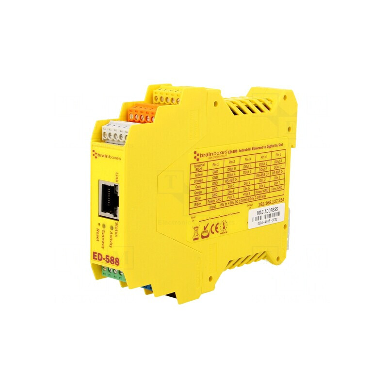 Poartă Ethernet 1 Port 5-30VDC pentru Șină DIN IP20 | Electronic-mag.ro | Componente Electronice Poartă Ethernet 1 Port 5-30VDC pentru Șină DIN IP20 | Electronic-mag.ro | Componente Electronice