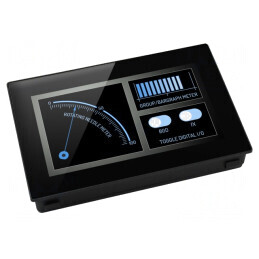 Voltmetru Digital 0-40V pentru Panou 480x272 | Electronic-mag.ro | Componente Electronice