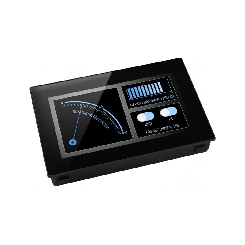 Voltmetru Digital 0-40V pentru Panou 480x272 | Electronic-mag.ro | Componente Electronice