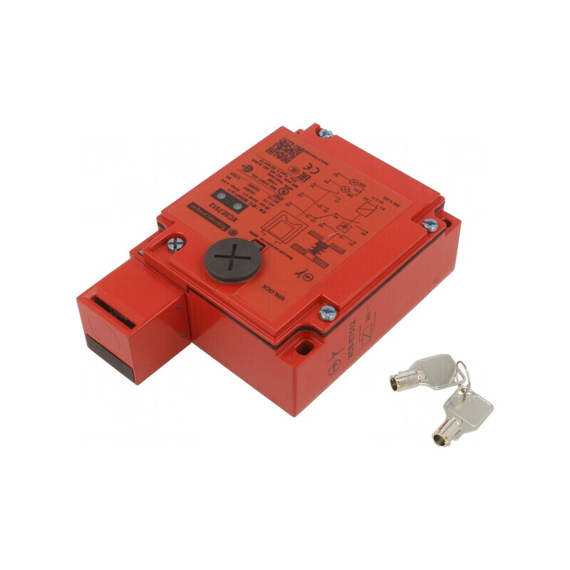Întrerupător de siguranţă cu blocare, metalic, IP67 XCSE7512 | Electronic-mag.ro | Componente Electronice