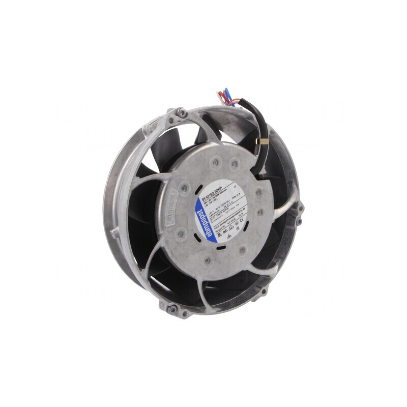 Ventilator axial DC 48V 172x51mm 1088m3/h cu bilă | Electronic-mag.ro | Componente Electronice