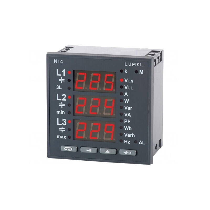 Monitor Parametri Rețea cu Afișaj LED 3 Cifre | Electronic-mag.ro | Componente Electronice