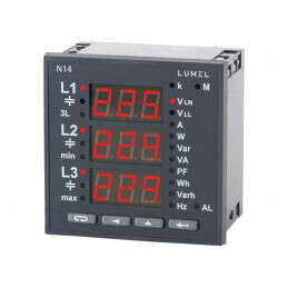 Monitor Parametri Rețea cu Afișaj LED 3 Cifre | Electronic-mag.ro | Componente Electronice