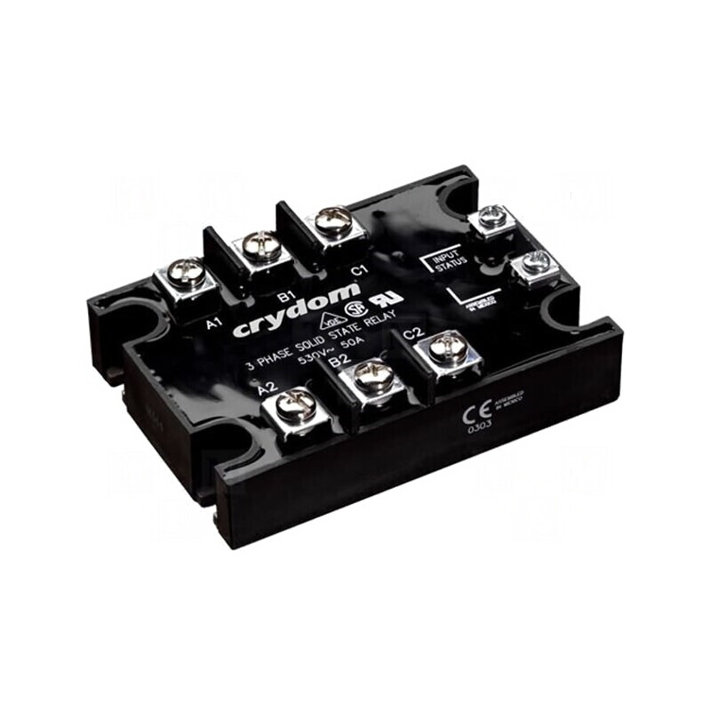 Releu Semiconductor 50A 3-fazat 48-530VAC | Electronic-mag.ro | Componente Electronice
