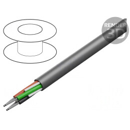 Cablu EcoFlex® 4x24AWG neecranat 600V 30.5m | Electronic-mag.ro | Componente Electronice
