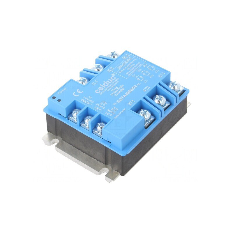 Releu Semiconductori 50A 3-Fazat 300-510VAC | Electronic-mag.ro | Componente Electronice