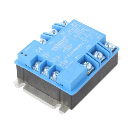 Releu Semiconductori 50A 3-Fazat 300-510VAC | Electronic-mag.ro | Componente Electronice