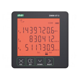 Aparat de Măsurat Parametri Rețea 3-Fazat cu Panou LCD | Electronic-mag.ro | Componente Electronice