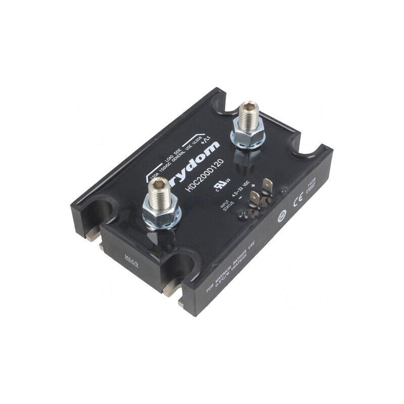 Releu Semiconductor 120A 7-150VDC 4.5-32VDC HDC200D120 | Electronic-mag.ro | Componente Electronice