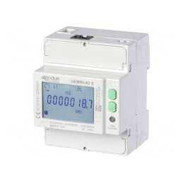 Contor digital 3-fazat pentru șină DIN cu LCD | Electronic-mag.ro | Componente Electronice
