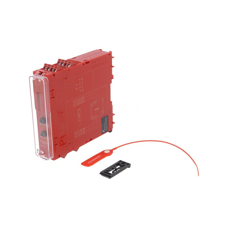 Modul Releu Siguranță 24V pentru Șină DIN | Electronic-mag.ro | Componente Electronice
