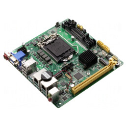 Placă de bază Mini-ITX LGA1151 170x170mm 12VDC MIX-Q370D2-A10