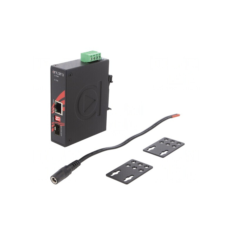 Media Convertor GIGA ETHERNET SFP 48-55VDC 3W | Electronic-mag.ro | Componente Electronice