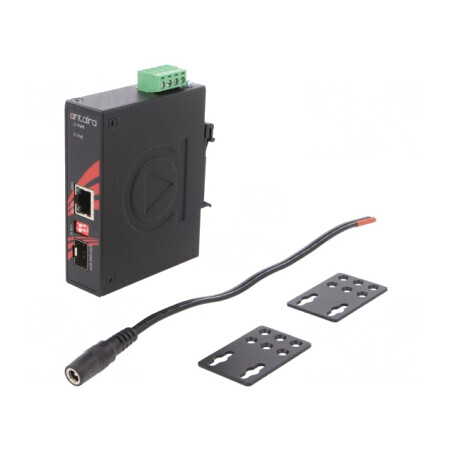 Media Convertor GIGA ETHERNET SFP 48-55VDC 3W | Electronic-mag.ro | Componente Electronice