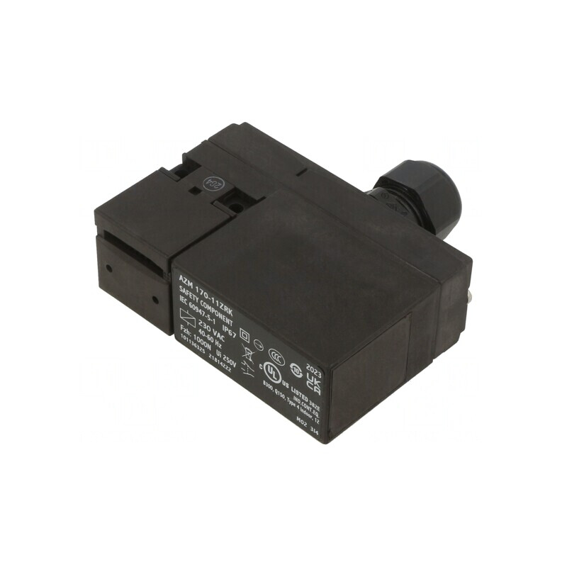 Întrerupător de siguranță cu blocare AZM 170 IP67 plastic 230VAC | Electronic-mag.ro | Componente Electronice