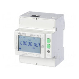 Contor Digital LCD 3-Fazat pentru Șină DIN | Electronic-mag.ro | Componente Electronice
