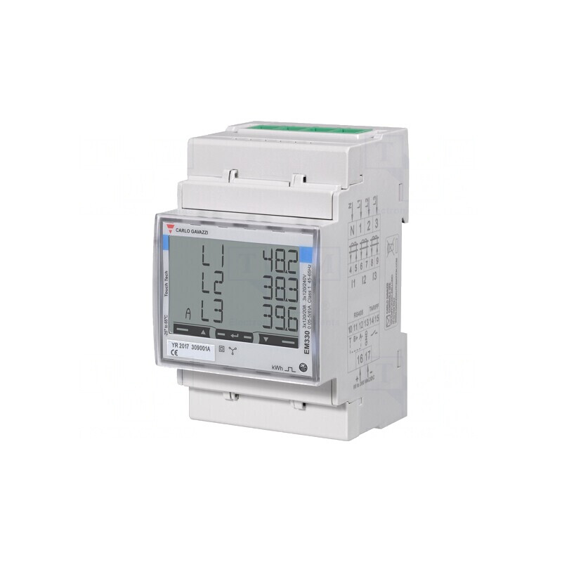 Contor digital 3-fazat pentru şină DIN LCD | Electronic-mag.ro | Componente Electronice Contor digital 3-fazat pentru şină DIN LCD | Electronic-mag.ro | Componente Electronice