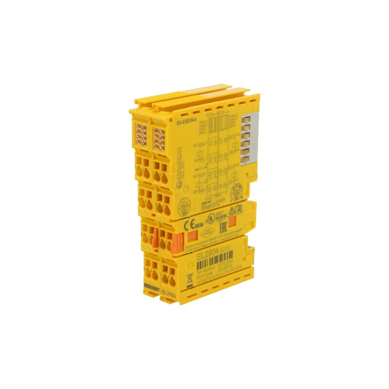 Modul Digital Ieşiri EtherCAT TwinSAFE 4x221mA EL2904 | Electronic-mag.ro | Componente Electronice