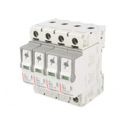 Limitator de supratensiuni 2 Poli 320VAC 4-8kA IP20 | Electronic-mag.ro | Componente Electronice