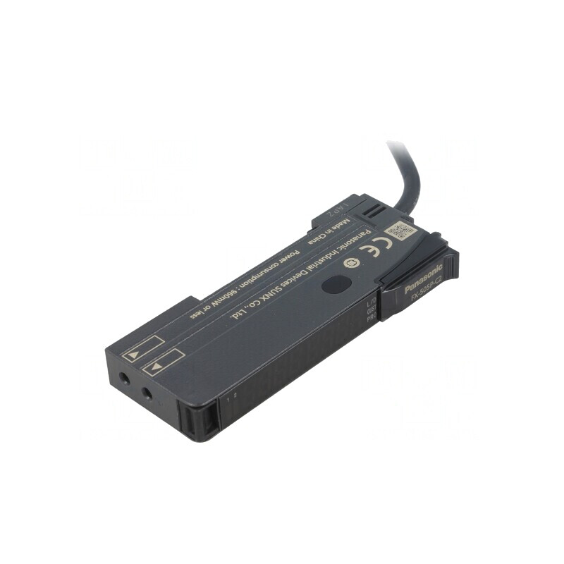Senzor Amplificator Fibră Optică PNP IP40 cu Cablu 2m | Electronic-mag.ro | Componente Electronice