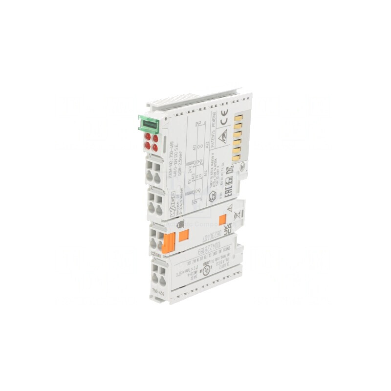 Intrare Analogică DIN IP20 4 Canale 12x100x69.8mm | Electronic-mag.ro | Componente Electronice